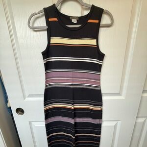 Vintage Jcrew Maxi striped dress